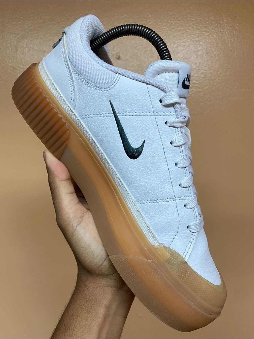 Nike Wmns Court Legacy Lift “White Vintage Green Gum” Size 9 FV5526-100 - Picture 11 of 17